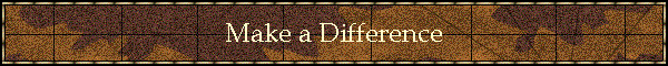 Make a Difference