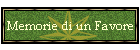 Memorie di un Favore
